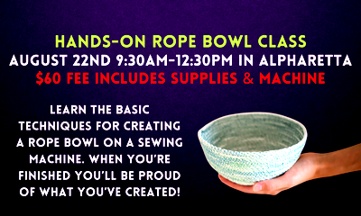 Thumbnail for event: Hands-On Rope Bowl Class 8/22
